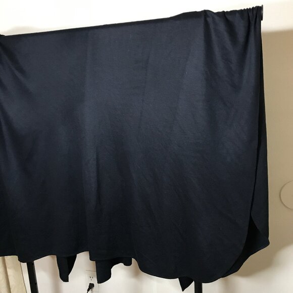 Kathleen for Sweet Herb Vintage Boho Goth Hippie Cape Poncho Attached Wide Scarf - Picture 11 of 16